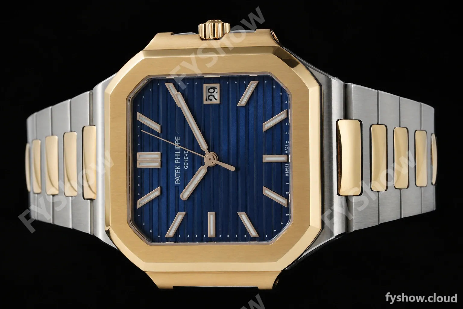Patek Philippe - Cubitus 5821 45mm RG/SS Blue Dial PPF A330 - Image 6
