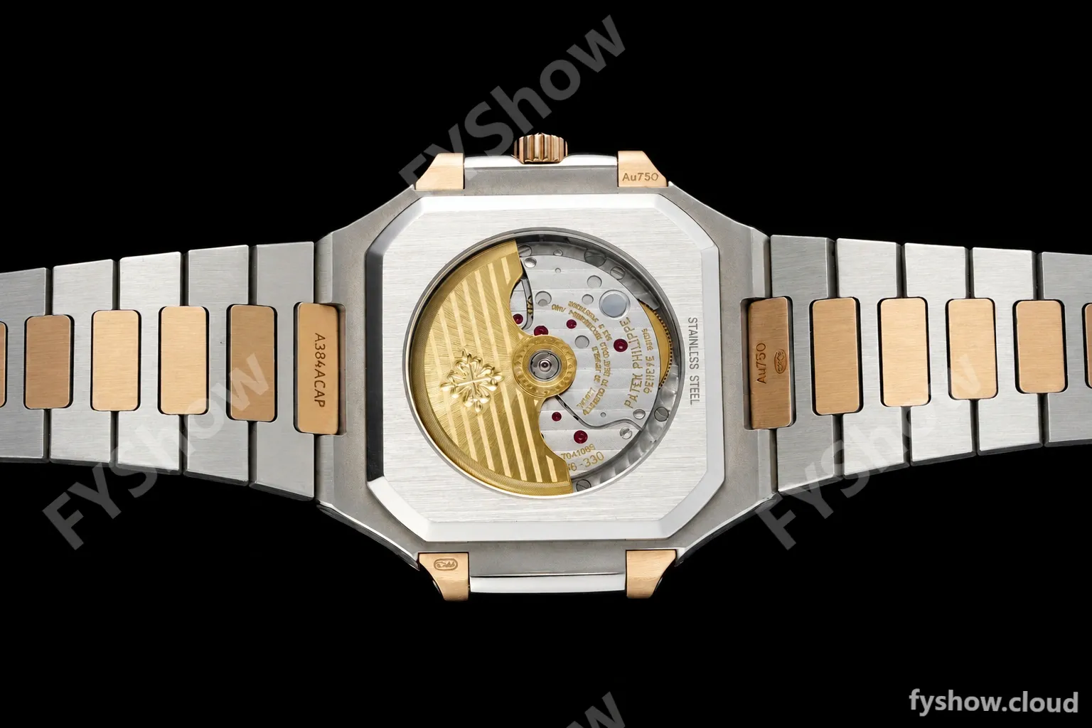 Patek Philippe - Cubitus 5821 45mm RG/SS Blue Dial PPF A330 - Image 9