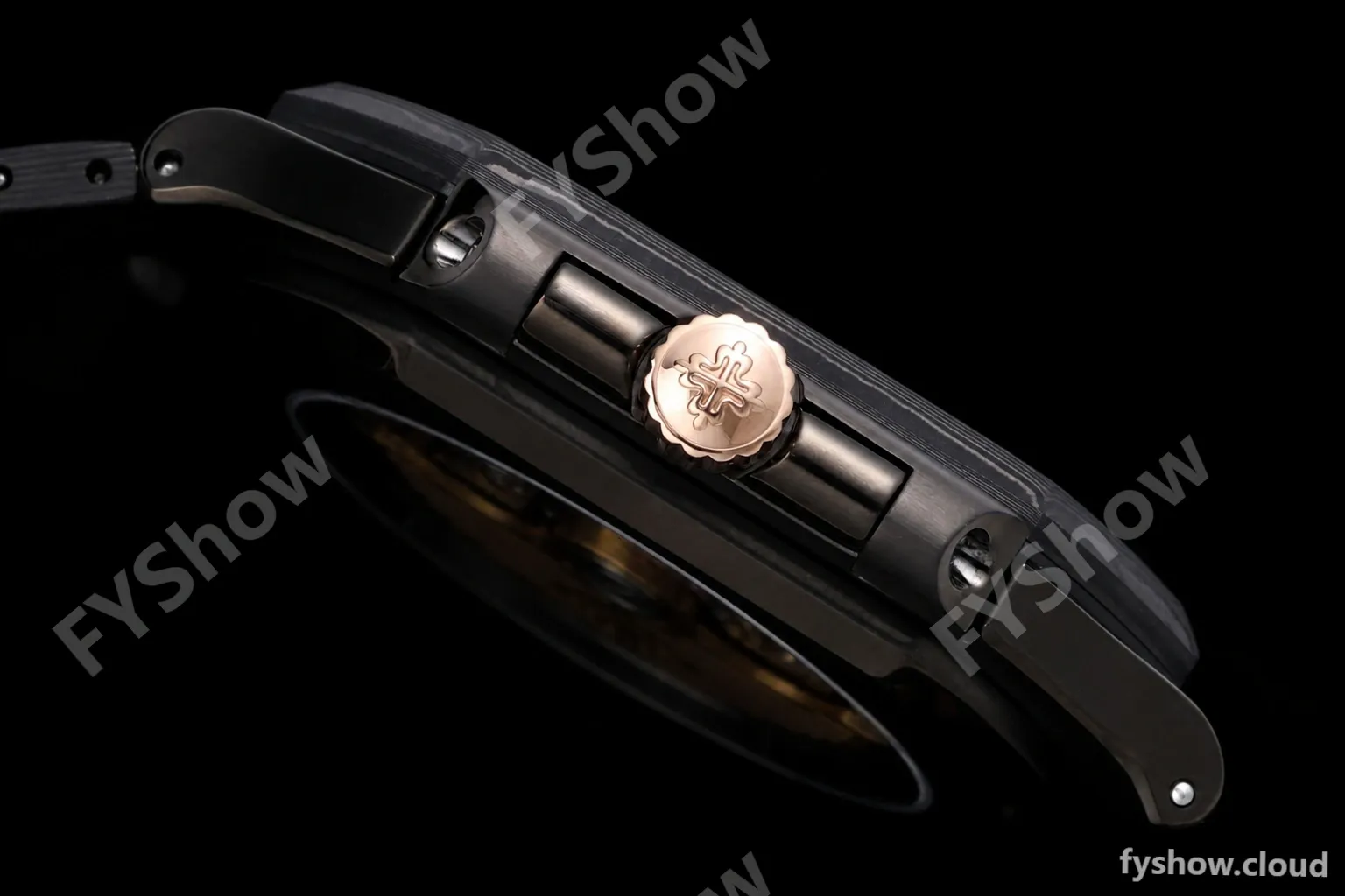 Patek Philippe - Cubitus 7128 40mm Black Carbon/RG Black Dial DIWF A324 - Image 16