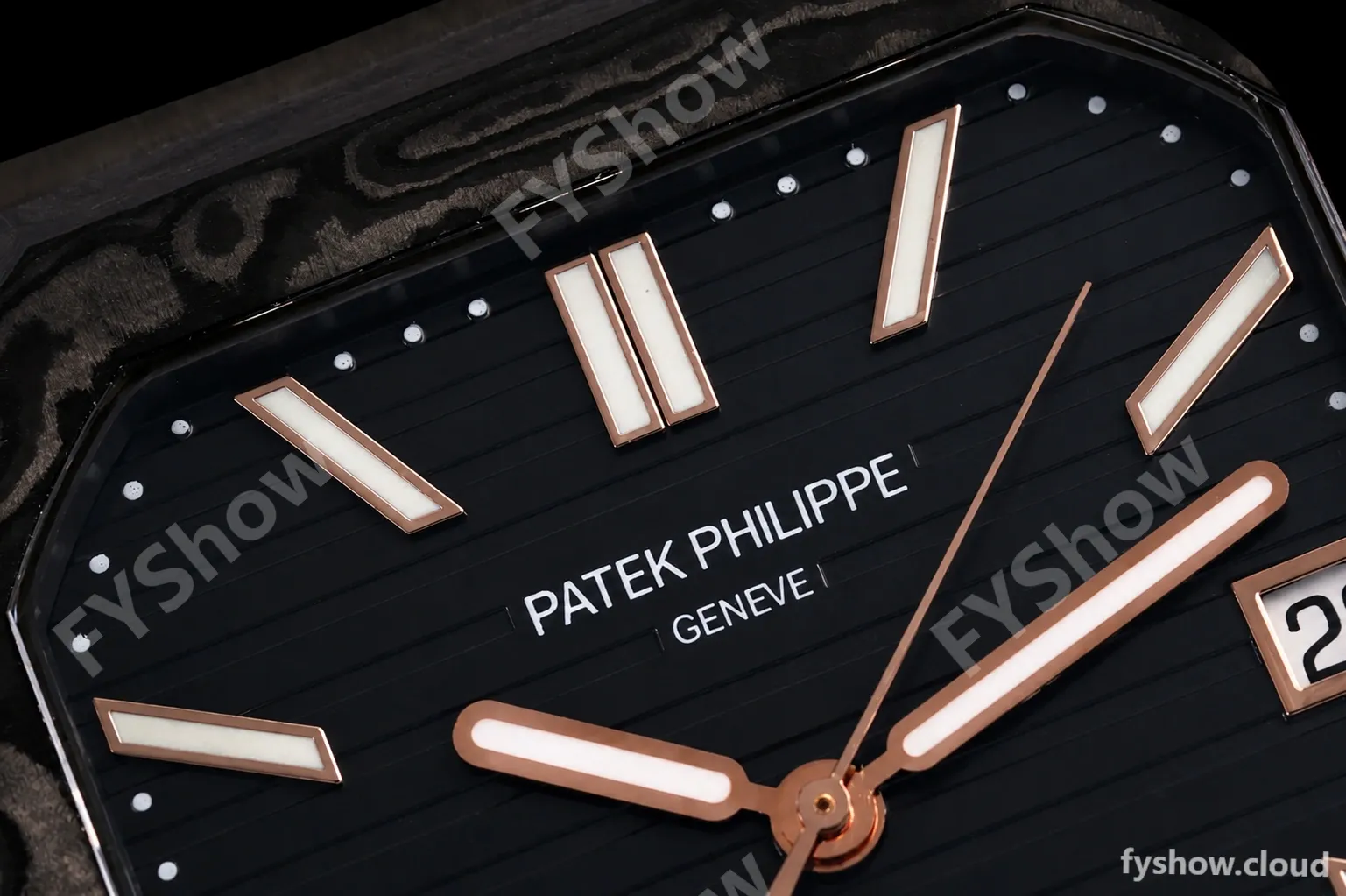 Patek Philippe - Cubitus 7128 40mm Black Carbon/RG Black Dial DIWF A324 - Image 23