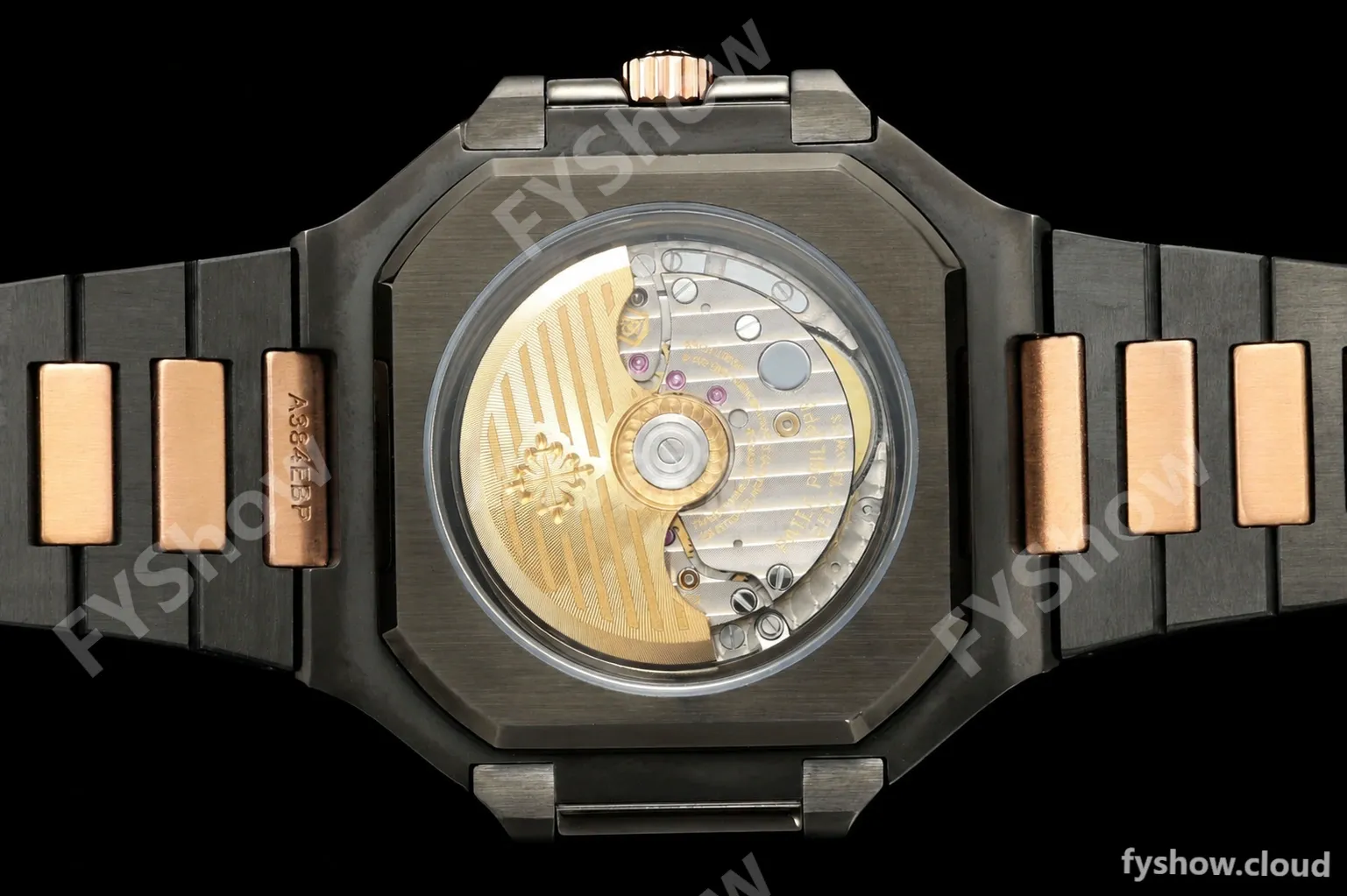 Patek Philippe - Cubitus 7128 40mm Black Carbon/RG Black Dial DIWF A324 - Image 3