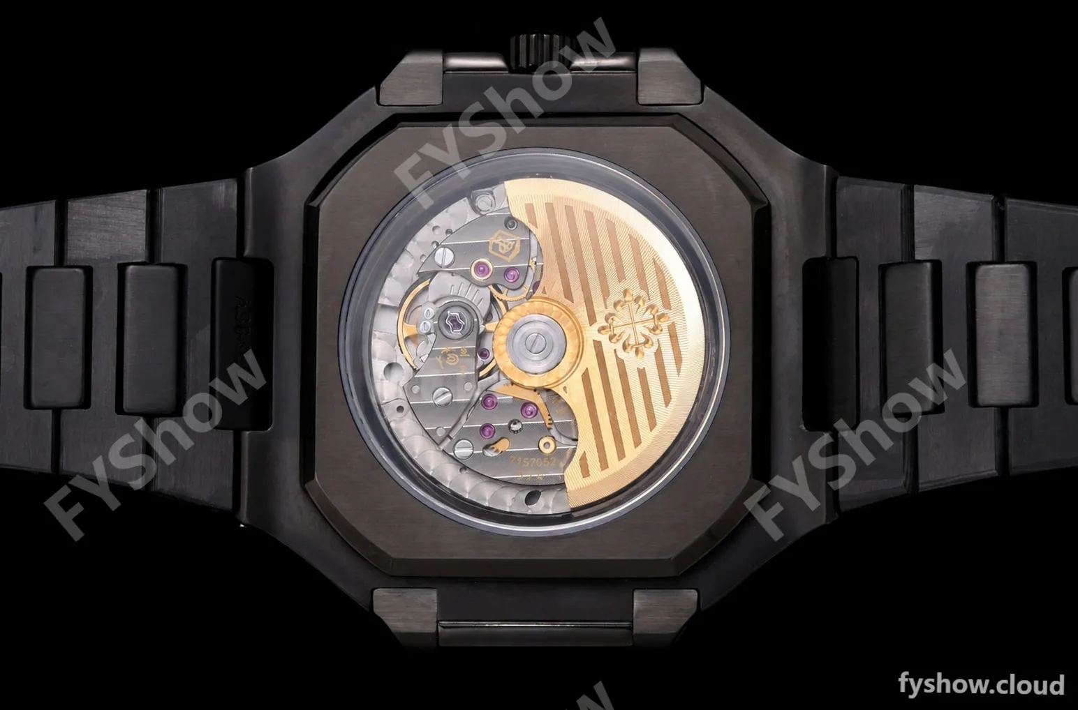 Patek Philippe - Cubitus 7128 40mm Black Carbon Green Dial DIWF A324 - Image 7