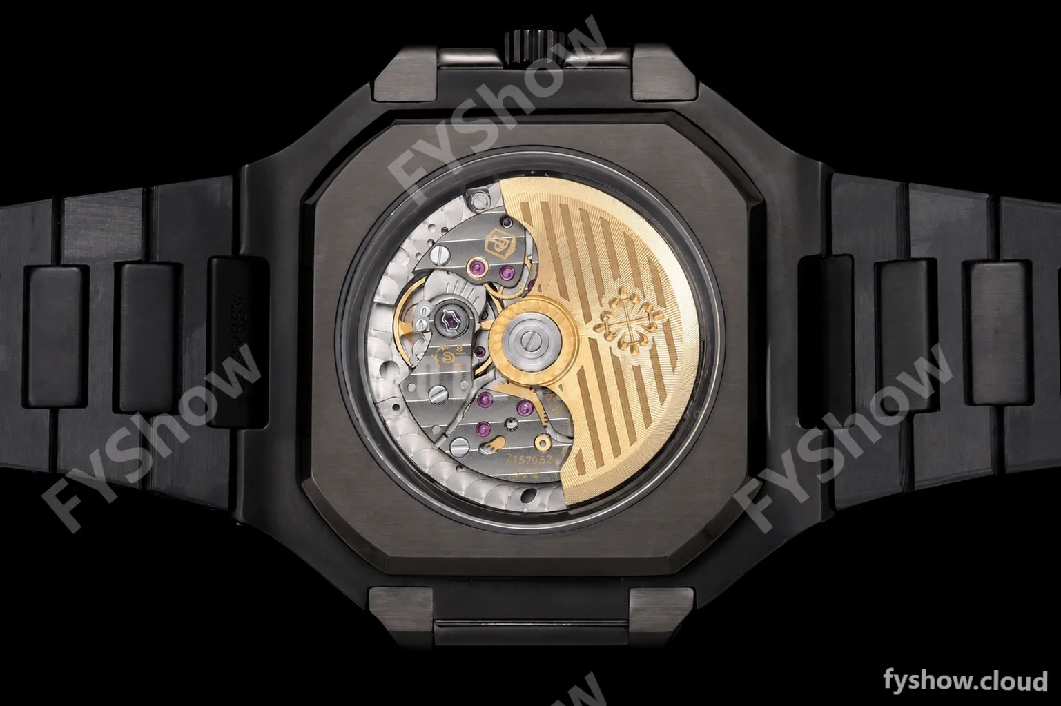 Patek Philippe - Cubitus 7128 40mm Black Carbon Black Dial DIWF A324 - Image 7