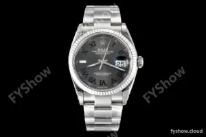 Rolex - Datejust 126234 36mm Wimbledon Oys Flt 904L SS/SS Grey/Rmn VSF VS3235