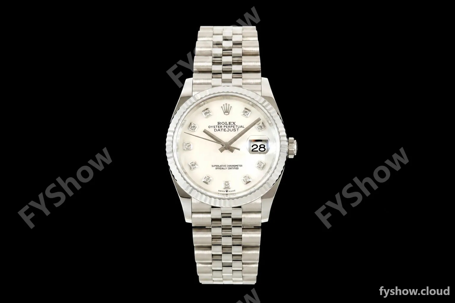 Rolex - Datejust 126234 36mm Jub Flt 904L SS/SS MOP/Dia Clean Plus DD3235