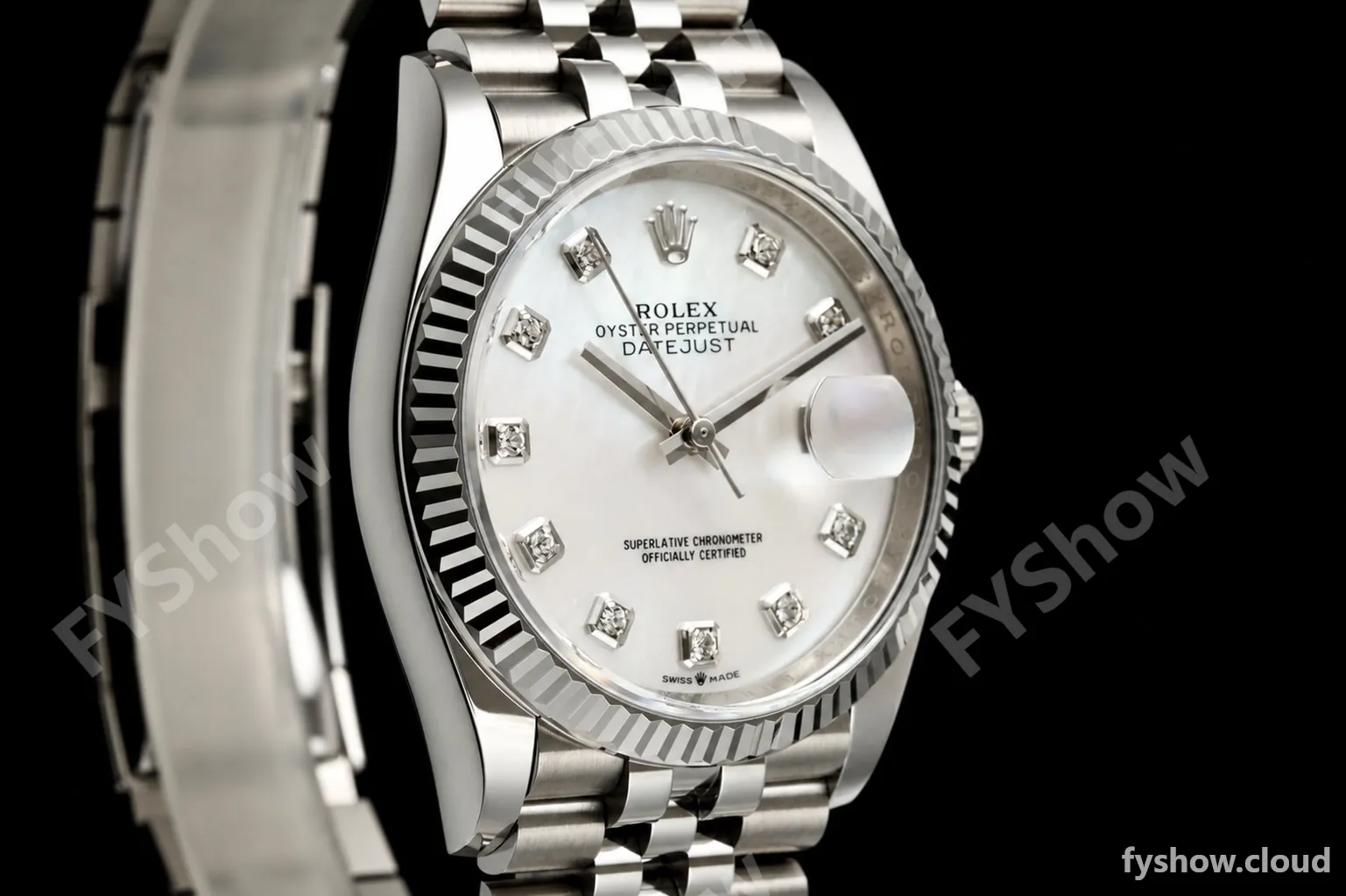Rolex - Datejust 126234 36mm Jub Flt 904L SS/SS MOP/Dia Clean Plus DD3235 - Image 6