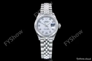 Rolex - DJ Ladies 28mm Jub Flt 904L SS/SS M-Wht/Dia GMF A2671