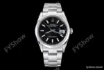Rolex - Datejust 36mm 126200 Oys Smt 904L SS/SS Black/Stk VSF VS3235