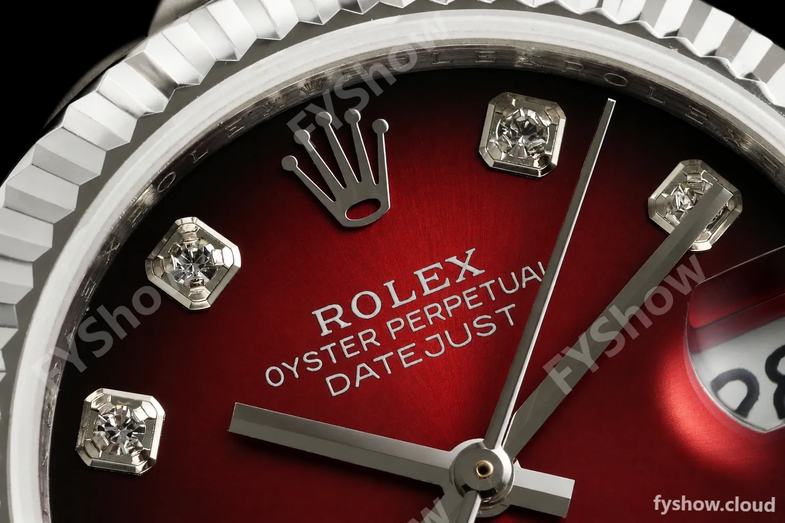 Rolex - Datejust Ladies 278274 31mm Jub Flt SS/SS Red/Dia GMF A2824 - Image 23