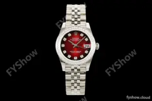 Rolex - Datejust Ladies 278274 31mm Jub Dia SS/SS Red/Dia GMF A2824