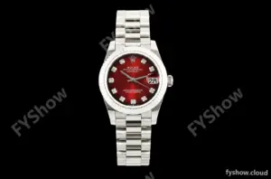 Rolex - Datejust Ladies 278274 31mm Pre Flt SS/SS Red/Dia GMF A2824