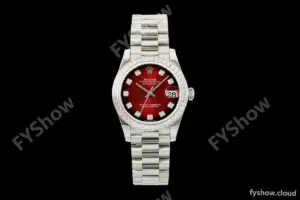 Rolex - Datejust Ladies 278274 31mm Pre Dia SS/SS Red/Dia GMF A2824