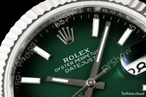 Rolex - Datejust 126334 41mm Jub Flt 904L SS/SS Ombre Green/Stk EWEF DD3235