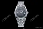 Rolex - DJ 36mm Jub Smt 904L SS/SS Grey/Rm VSF VS3235