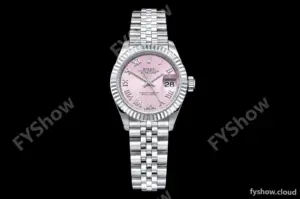 Rolex - DJ Ladies 28mm Jub Flt 904L SS/SS Pink/Rm GMF A2671