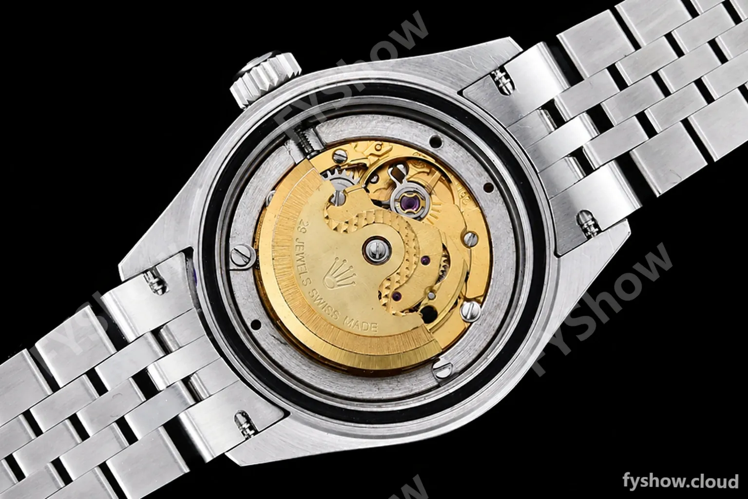 Rolex - DJ Ladies 28mm Jub Flt 904L SS/SS Green/Stk GMF A2671 - Image 17