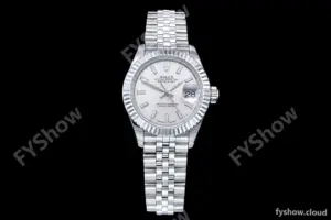 Rolex - DJ Ladies 28mm Jub Flt 904L SS/SS Silv/Stk GMF A2671