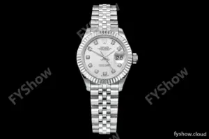 Rolex - DJ Ladies 28mm Jub Flt 904L SS/SS Silv/Dia GMF A2671