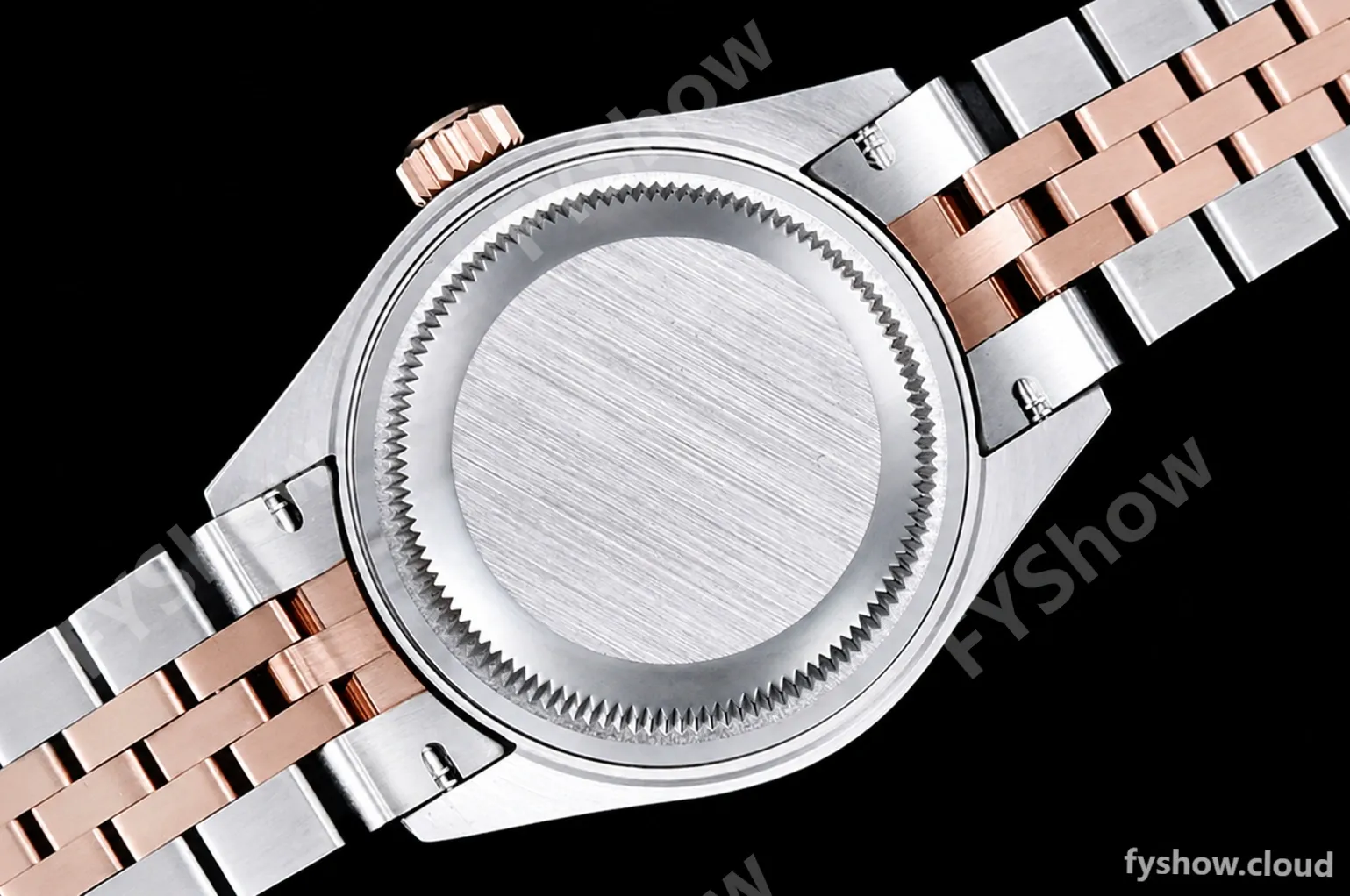Rolex - DJ Ladies 28mm Jub Flt 904L RG/SS Brn/S-Dia GMF A2671 - Image 16
