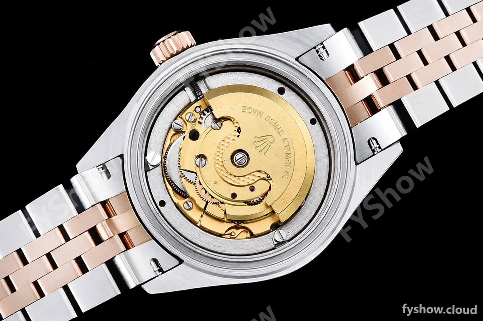 Rolex - DJ Ladies 28mm Jub Flt 904L RG/SS Brn/S-Dia GMF A2671 - Image 18