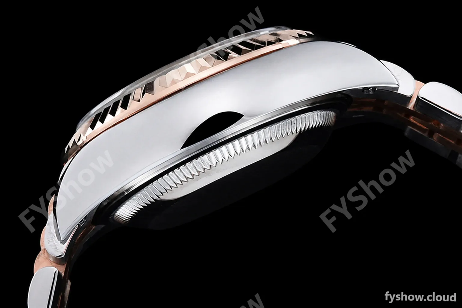 Rolex - DJ Ladies 28mm Jub Flt 904L RG/SS Brown/Dia GMF A2671 - Image 15