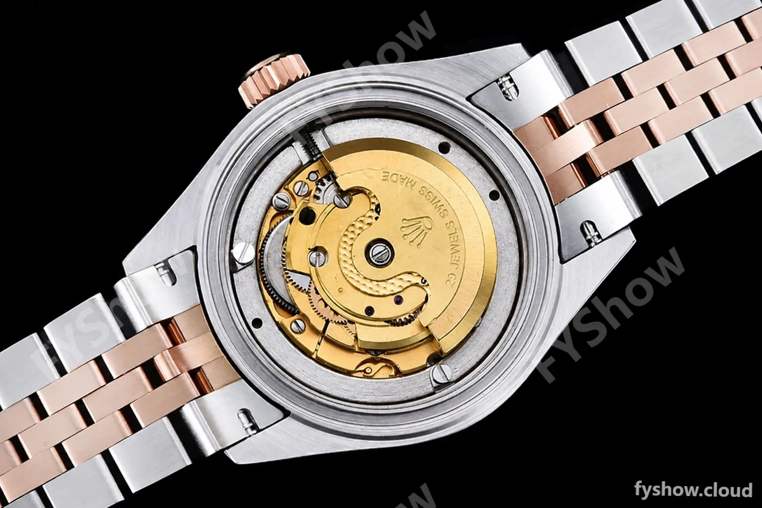 Rolex - DJ Ladies 28mm Jub Flt 904L RG/SS Brown/Dia GMF A2671 - Image 18