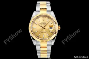 Rolex - DJ2 41mm 126333 Oys Flt 316L YG/SS YG/Stk A+F VR3235