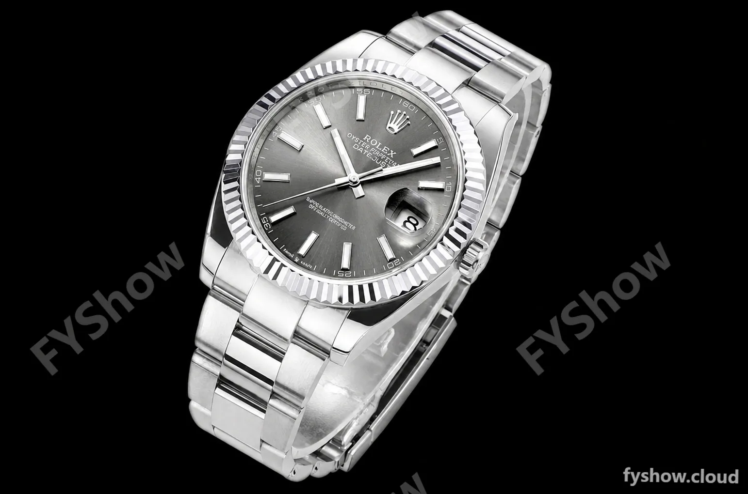 Rolex - DJ2 41mm 126334 Oys Flt 316L SS/SS Grey/Stk A+F VR3235 - Image 2