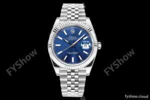 Rolex - DJ2 41mm 126334 Jub Flt 316L SS/SS Blue/Stk A+F VR3235