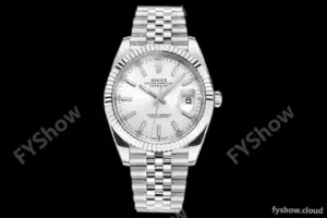 Rolex - DJ2 41mm 126334 Jub Flt 316L SS/SS Silv/Stk A+F VR3235