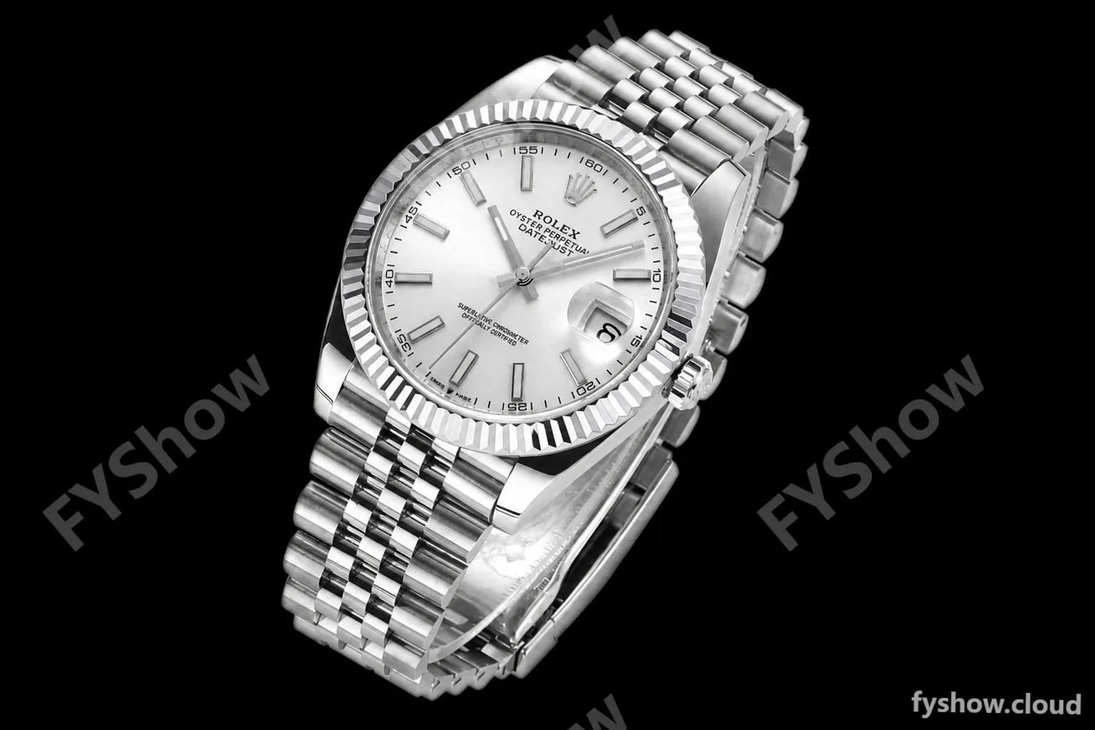 Rolex - DJ2 41mm 126334 Jub Flt 316L SS/SS Silv/Stk A+F VR3235 - Image 2