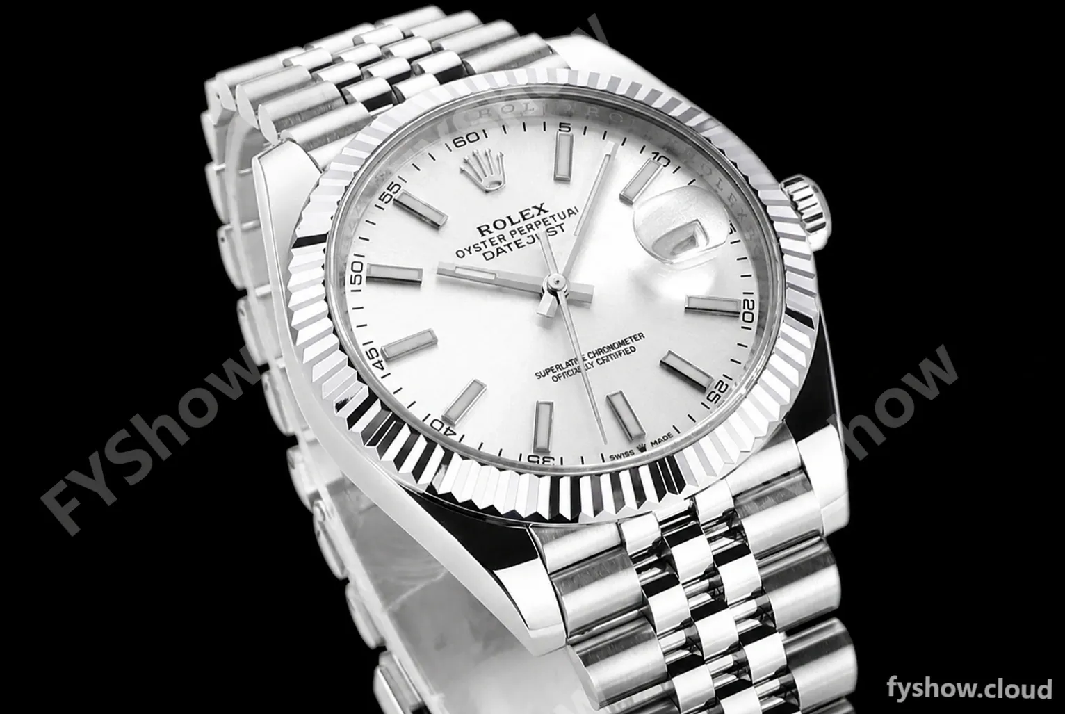 Rolex - DJ2 41mm 126334 Jub Flt 316L SS/SS Silv/Stk A+F VR3235 - Image 3