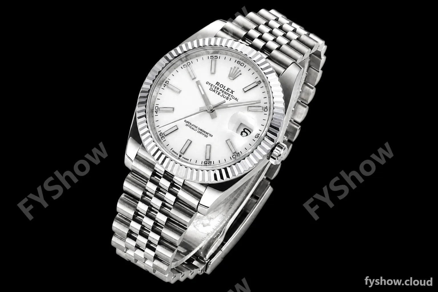 Rolex - DJ2 41mm 126334 Jub Flt 316L SS/SS White/Stk A+F VR3235 - Image 2