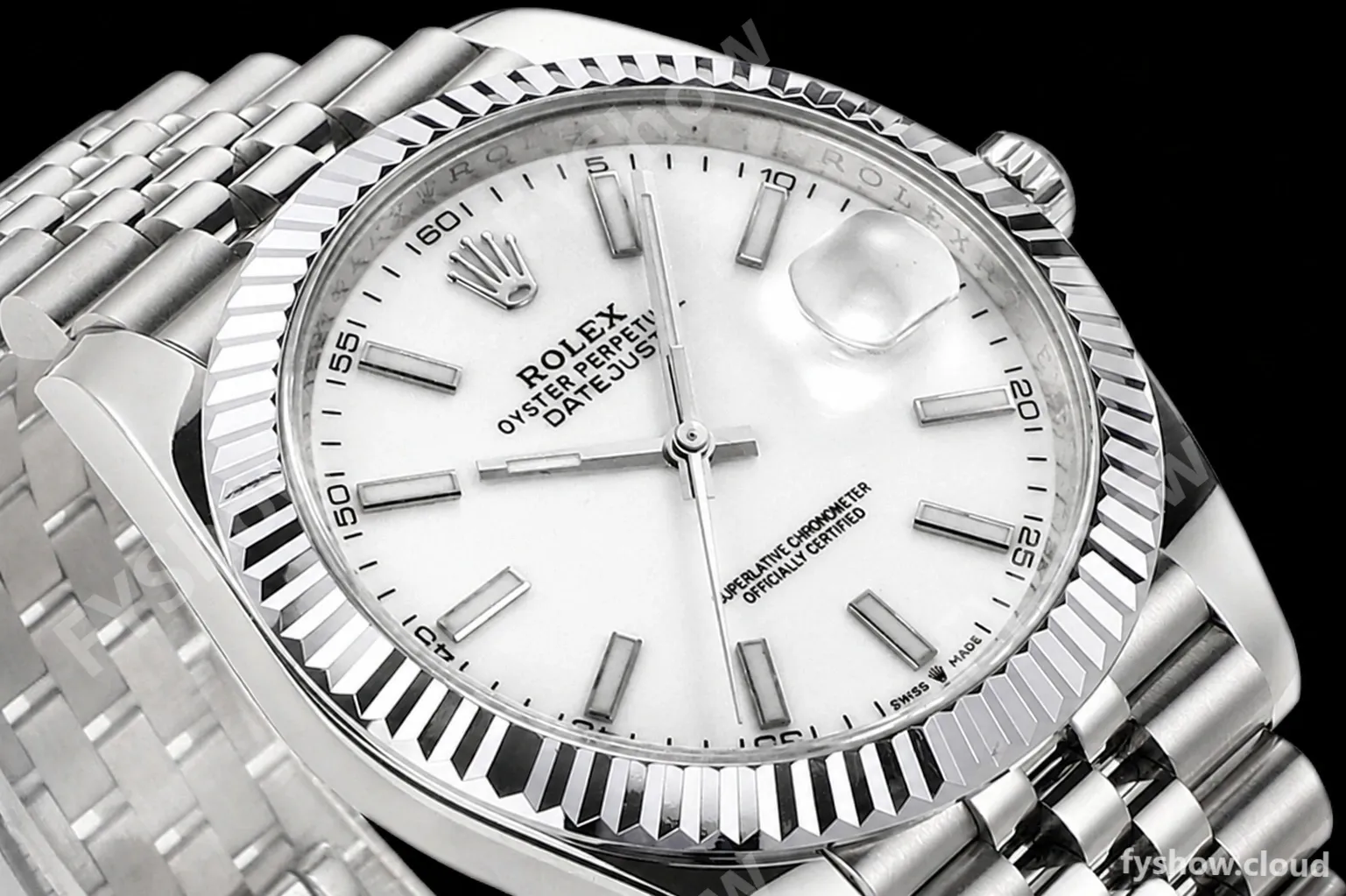 Rolex - DJ2 41mm 126334 Jub Flt 316L SS/SS White/Stk A+F VR3235 - Image 5