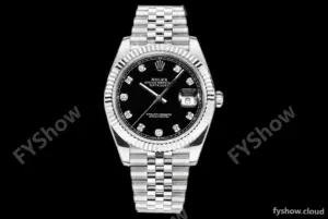 Rolex - DJ2 41mm 126334 Jub Flt 316L SS/SS Black/Dia A+F VR3235