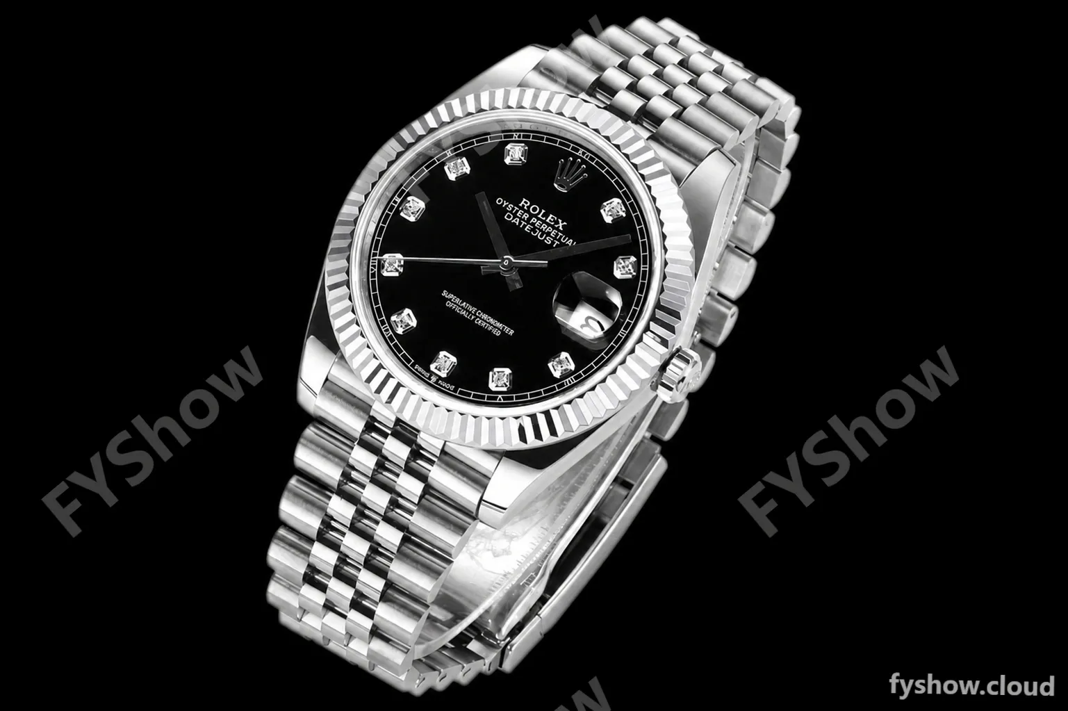 Rolex - DJ2 41mm 126334 Jub Flt 316L SS/SS Black/Dia A+F VR3235 - Image 2