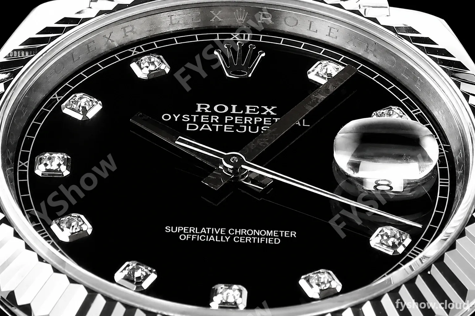 Rolex - DJ2 41mm 126334 Jub Flt 316L SS/SS Black/Dia A+F VR3235 - Image 6