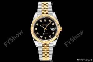 Rolex - DJ2 41mm 126333 Jub Flt 316L YG/SS Black/Dia A+F VR3235