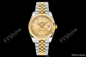 Rolex - DJ2 41mm 126333 Jub Flt 316L YG/SS Champane/Dia A+F VR3235