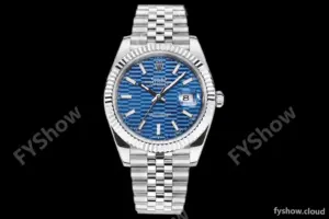 Rolex - DJ2 41mm 126334 Oys Flt 316L YG/SS Blue/Dia A+F VR3235