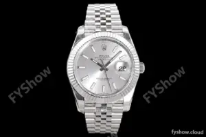 Rolex - DJ2 41mm 126334 Jub Flt 904L SS/SS Silv/Stk ARF VR3235