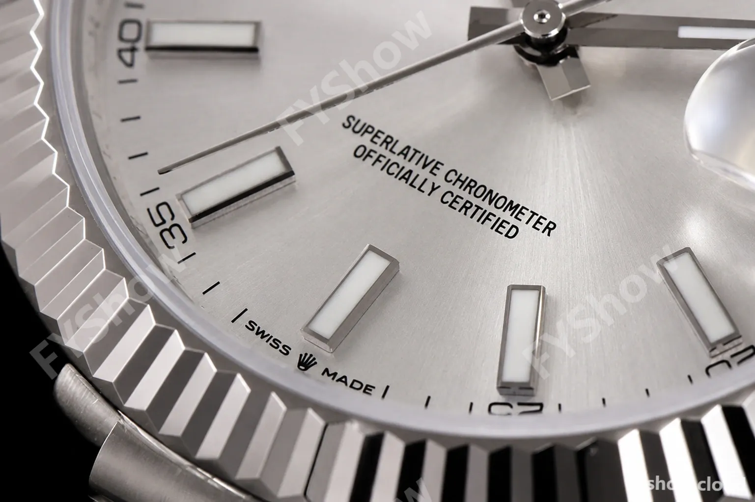 Rolex - DJ2 41mm 126334 Jub Flt 904L SS/SS Silv/Stk ARF VR3235 - Image 3