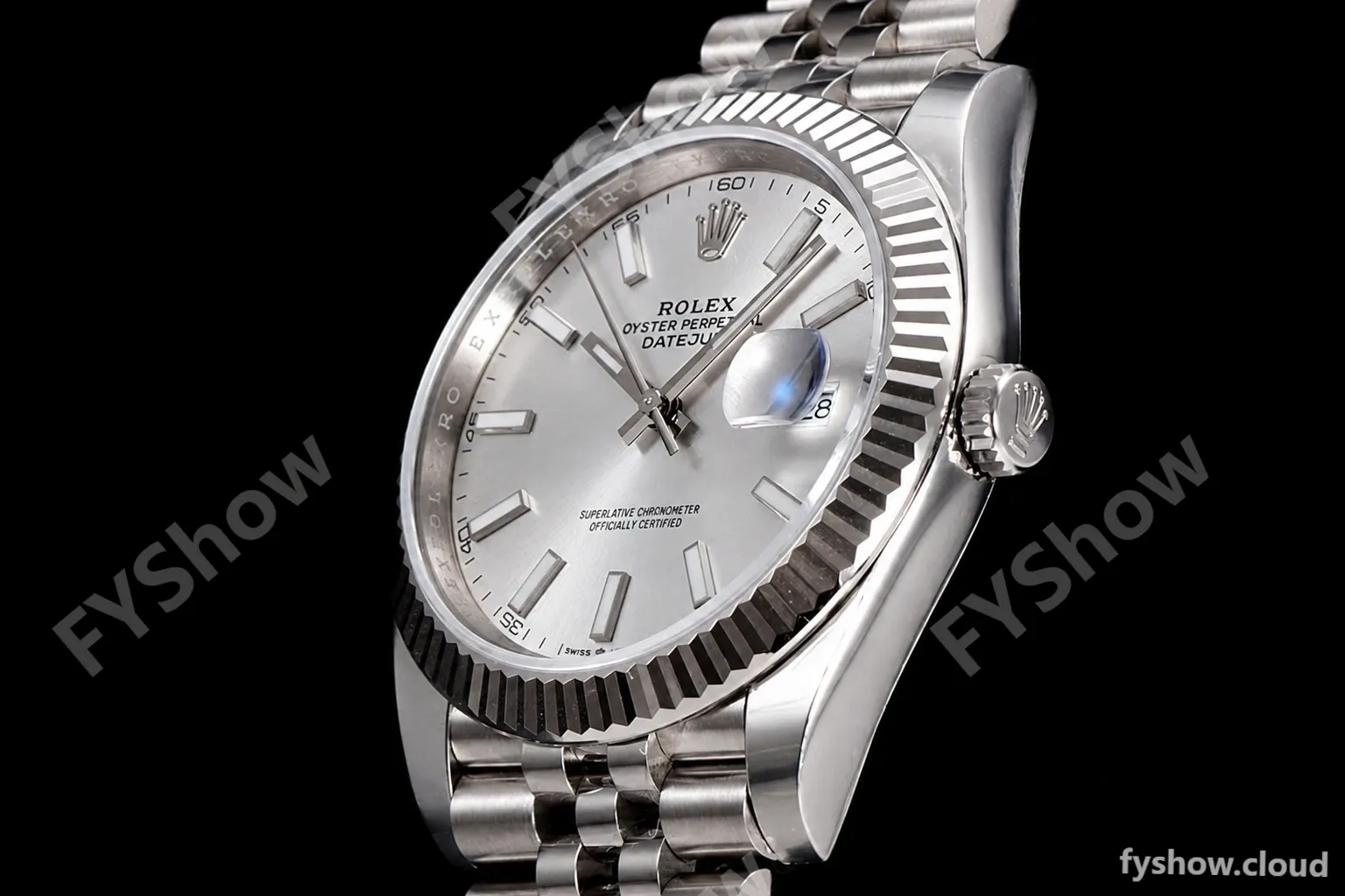 Rolex - DJ2 41mm 126334 Jub Flt 904L SS/SS Silv/Stk ARF VR3235 - Image 9