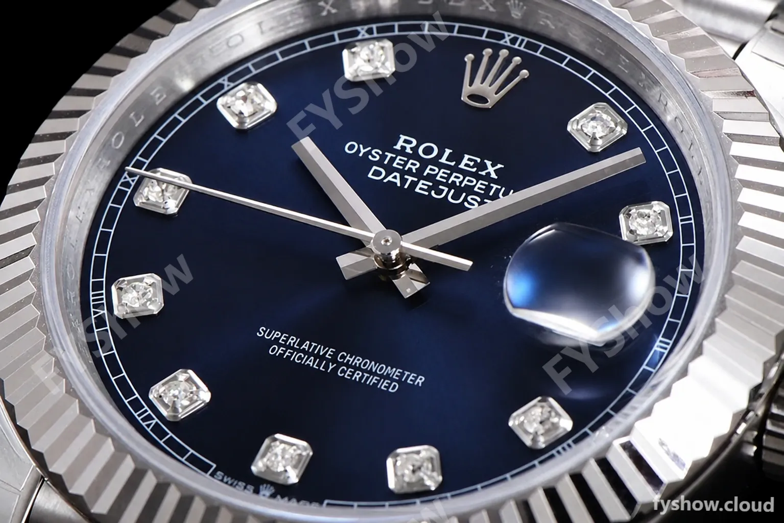 Rolex - DJ2 41mm 126334 Jub Flt 904L SS/SS Blue/Dia ARF VR3235 - Image 2
