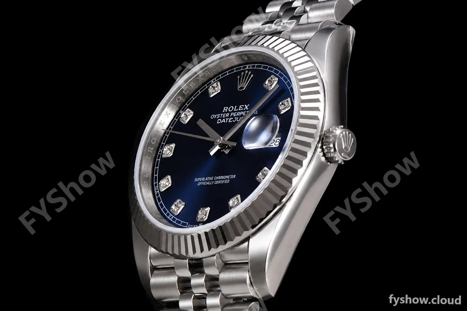 Rolex - DJ2 41mm 126334 Jub Flt 904L SS/SS Blue/Dia ARF VR3235 - Image 5