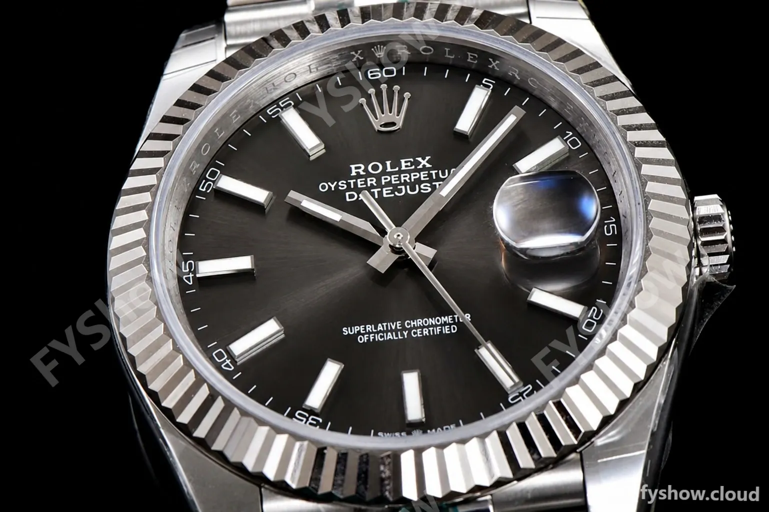 Rolex - DJ2 41mm 126334 Jub Flt 904L SS/SS Grey/Stk ARF VR3235 - Image 5