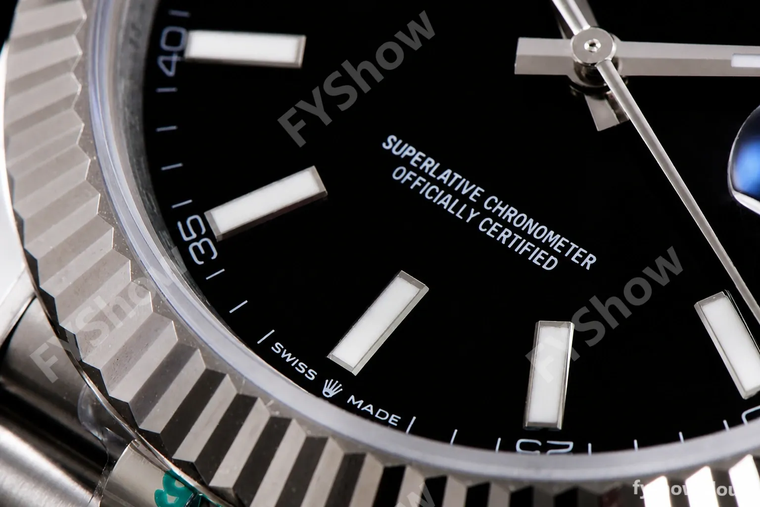 Rolex - DJ2 41mm 126334 Jub Flt 904L SS/SS Blk/Stk ARF VR3235 - Image 3