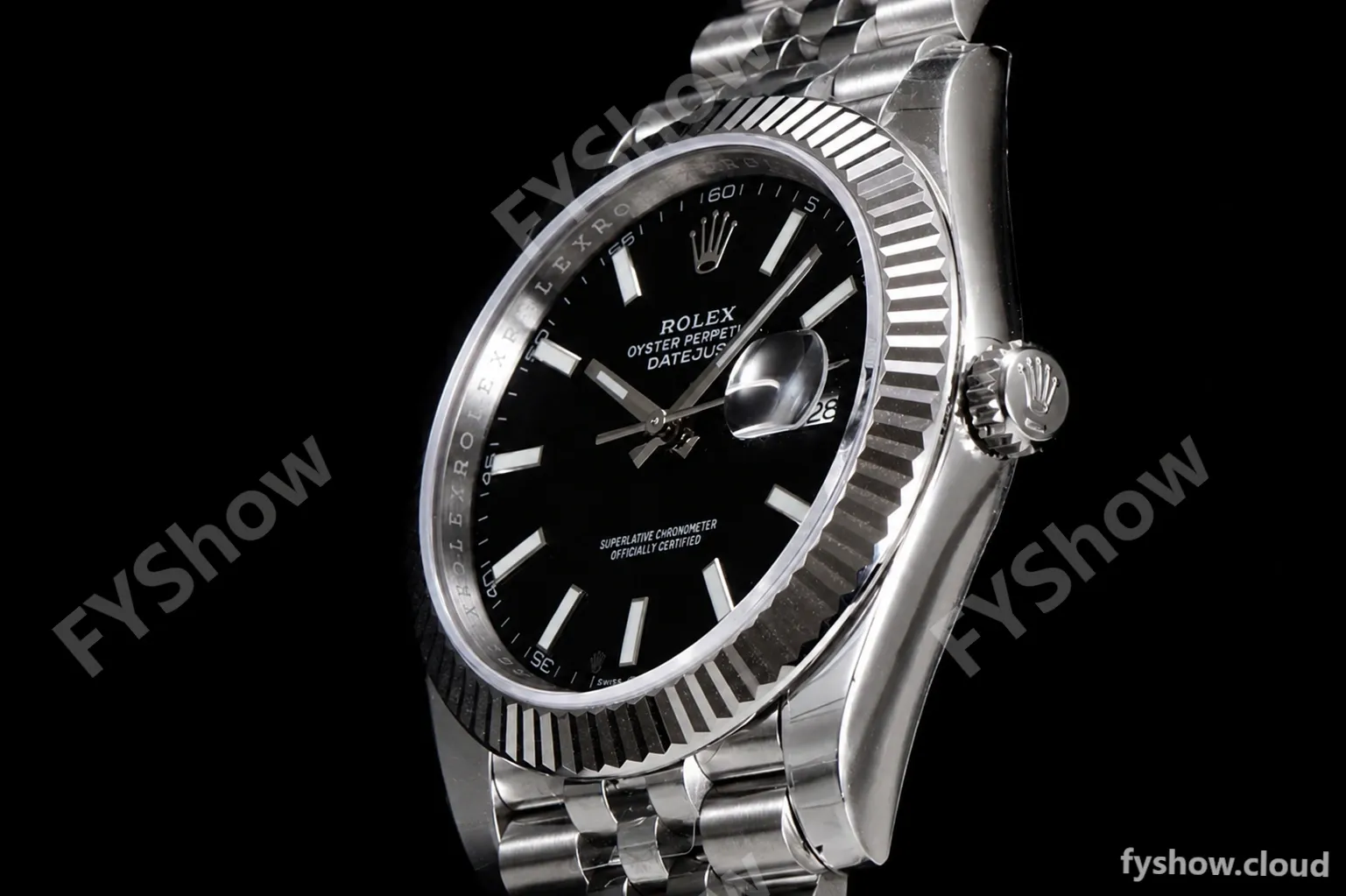 Rolex - DJ2 41mm 126334 Jub Flt 904L SS/SS Blk/Stk ARF VR3235 - Image 6