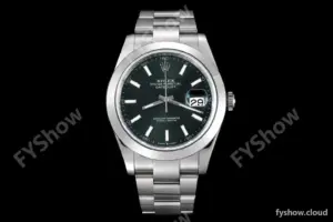 Rolex - Datejust 126300 41mm Oys Smt 904L SS/SS Grn/Stk VSF VS3235