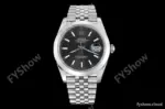 Rolex - Datejust 126300 41mm Jub Smt 904L SS/SS Grey/Stk VSF VS3235